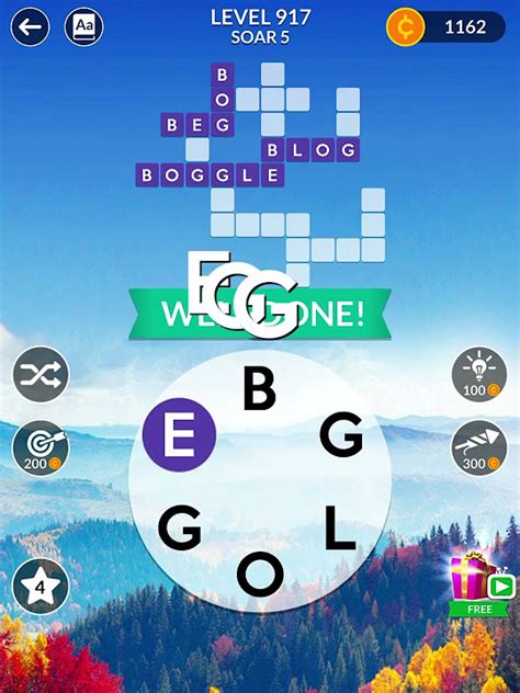 Wordscapes Level 917, Soar 5 .